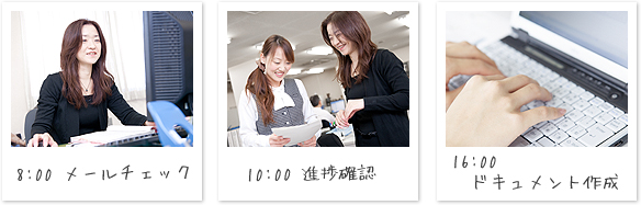 仕事の様子