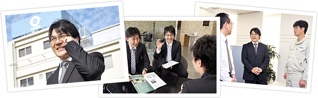 仕事の様子